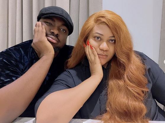 Nkechi Blessing Cries Out As Younger Lover Claims She Signed A Police